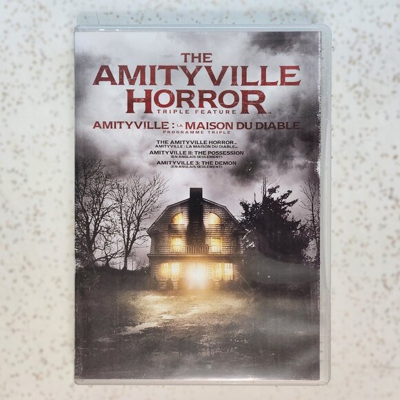 *New Low Price** The Amityville Horror Triple Feature DVD Set - Picture 1 of 4